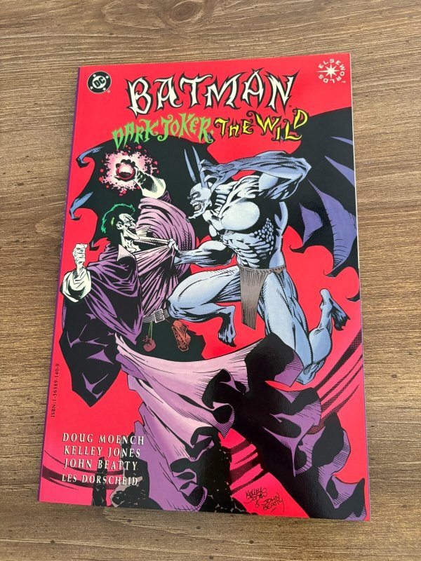 Batman Dark Joker the Wild DC Elseworlds Graphic Novel Comic Book #1, raw comic book in NM condition — front cover