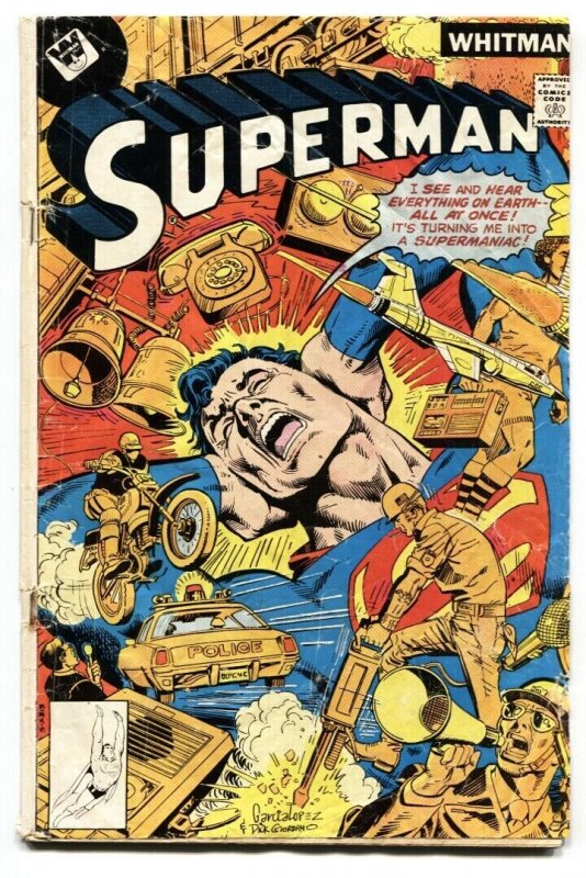 Superman #321 (DC Comics, 1978), raw comic book in VG condition — front cover