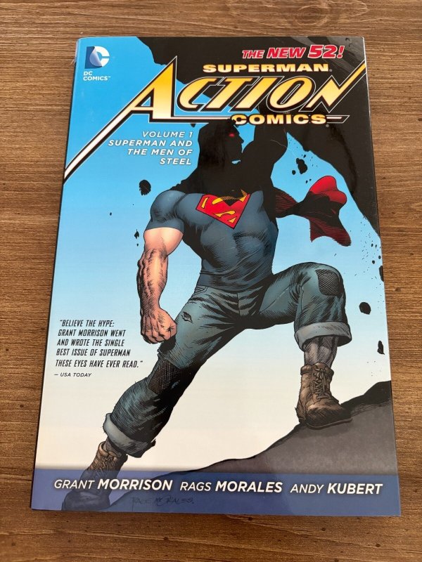 Superman Action Comics DC Comics Graphic Novel Comic Book Hardcover #2, raw, ungraded comic book — front cover