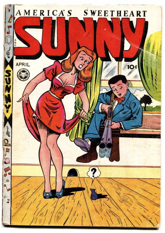 Sunny #13 (1948), raw, ungraded comic book — front cover