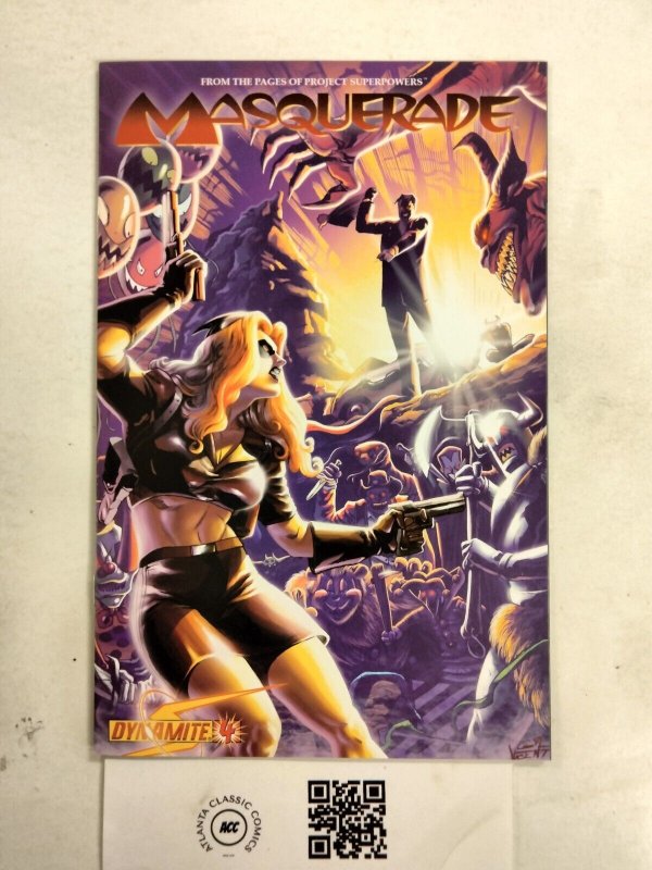 Masqurade #4 (Dynamite Entertainment), raw comic book in NM condition — front cover
