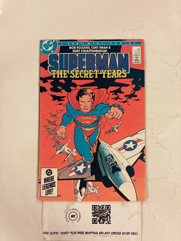 Superman the Secret Years #1 (DC Comics), raw comic book in NM condition — front cover