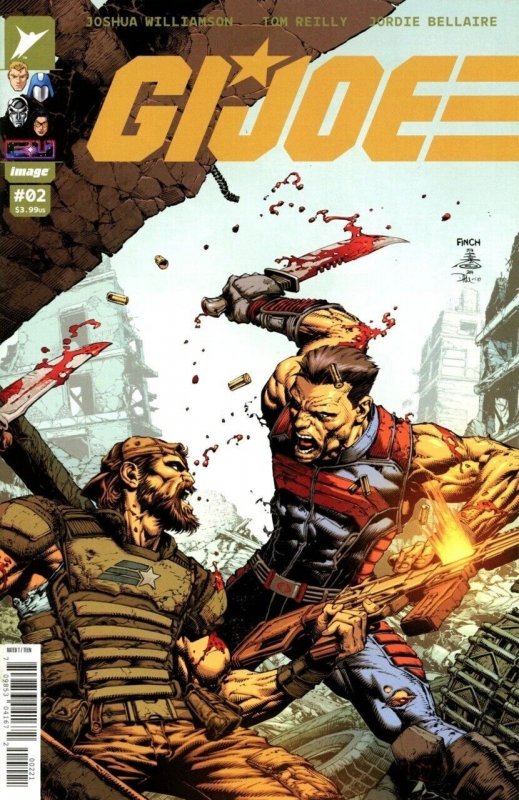 G.I. Joe #2 (2024), raw comic book in NM condition — front cover