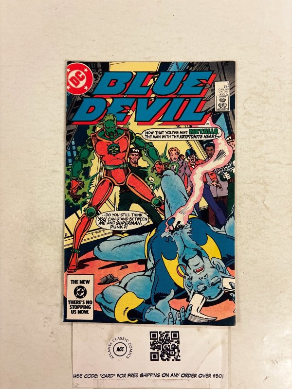 Blue Devil #3 (DC Comics), raw comic book in NM condition — front cover