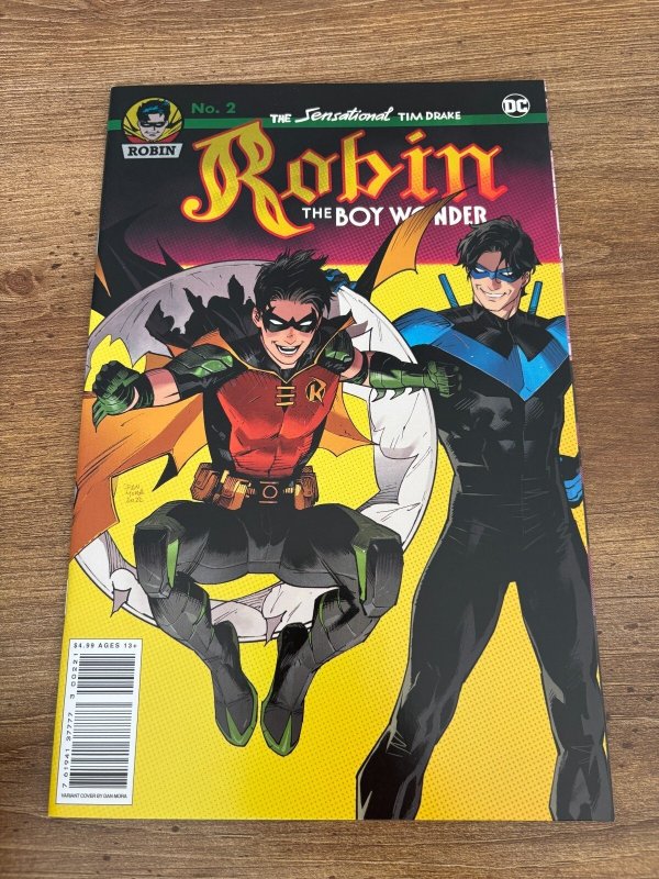 Robin the Boy Wonder #2 (DC Comics), raw comic book in NM condition — front cover