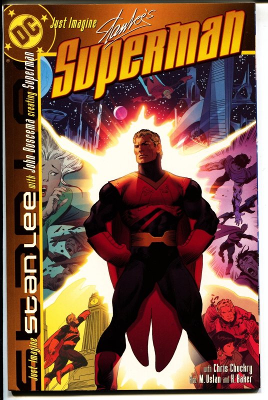 Just Imagine Stan Lee with John Buscema Creating Superman, raw, ungraded comic book — front cover
