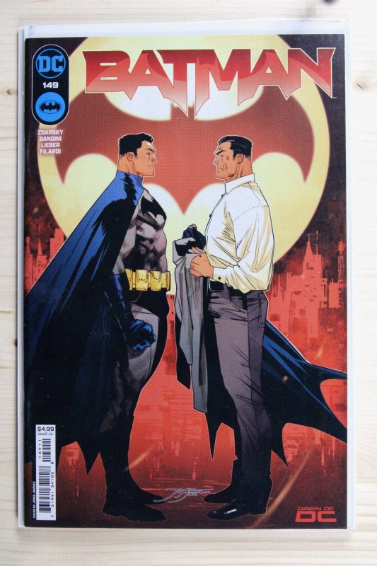 Batman #149 (DC Comics, 2024), raw comic book in NM+ 9.6 condition — front cover