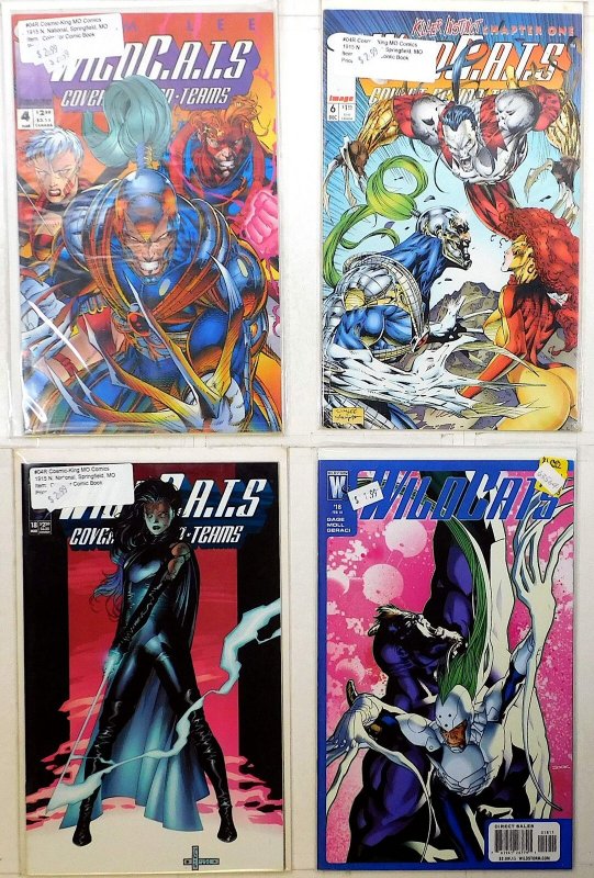 WildC.A.T.s Lot 4 #18, Covert Action Teams 4, 6, 18 1993 Image Comics (Image Comics, 1993), raw, ungraded comic book — front cover