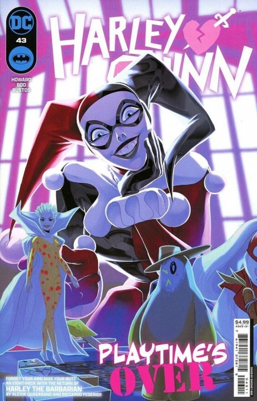 Harley Quinn #43 (DC Comics, 2021), raw comic book in NM condition — front cover