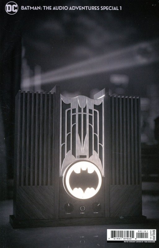 Batman: The Audio Adventures Special #1 (2021), raw comic book in VF/NM condition — front cover