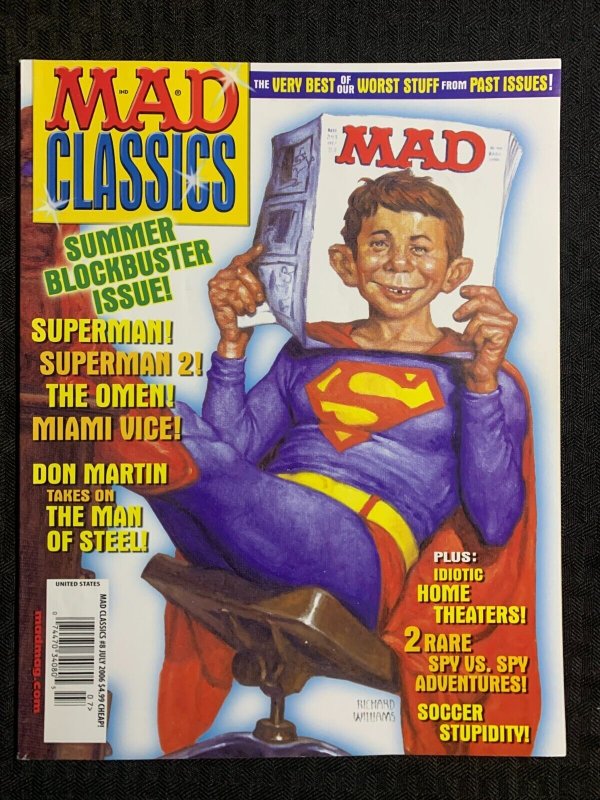 2006 July MAD Classics Magazine #8 (2006), raw comic book in VG/FN 5.0 condition — front cover