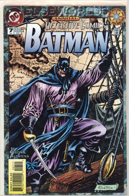 Detective Comics Annual #7 (DC Comics, 1994), raw comic book in NM 9.4 condition — front cover
