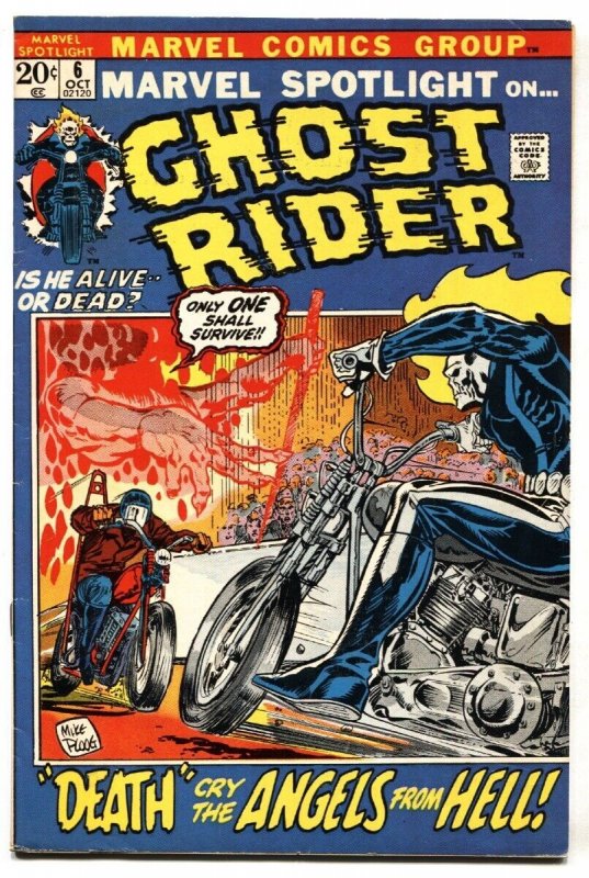 Marvel Spotlight #6 (Marvel Comics, 1972), raw comic book in FN+ condition — front cover