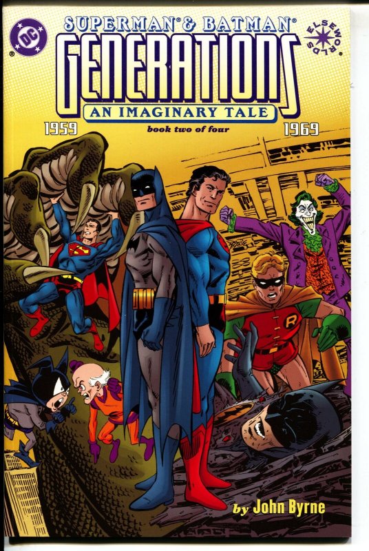 Superman & Batman Generation-Book 2-John Byrne, raw, ungraded comic book — front cover