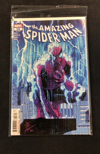 The Amazing Spider-Man #58 (Marvel Comics, 2024), raw, ungraded comic book — front cover