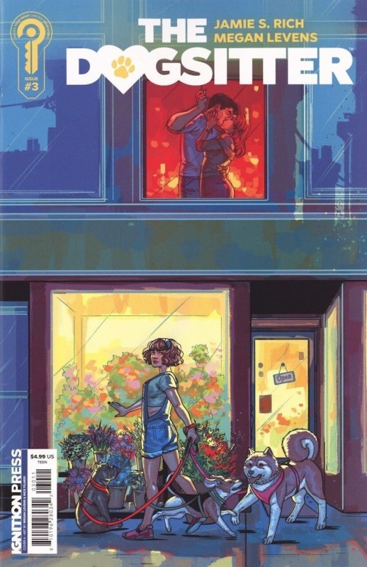The Dogsitter #3 (2026), raw, ungraded comic book — front cover
