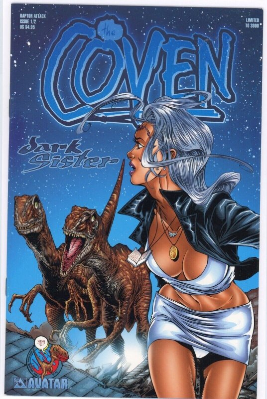 The Coven: Dark Sister #1 (2001), raw comic book in NM- 9.2 condition — front cover