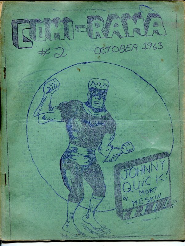 Comi-rama #2 (DC Comics, 1963), raw comic book in VG condition — front cover