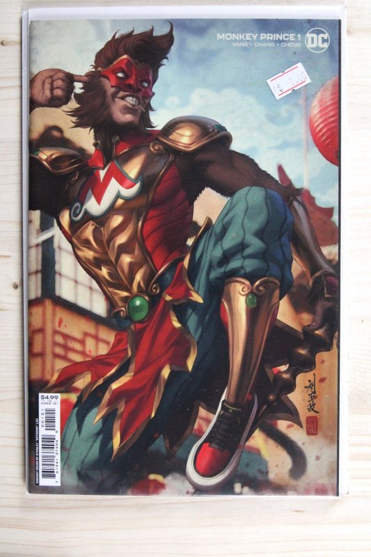Monkey Prince #1 (DC Comics, 2022), raw comic book in NM+ 9.6 condition — front cover