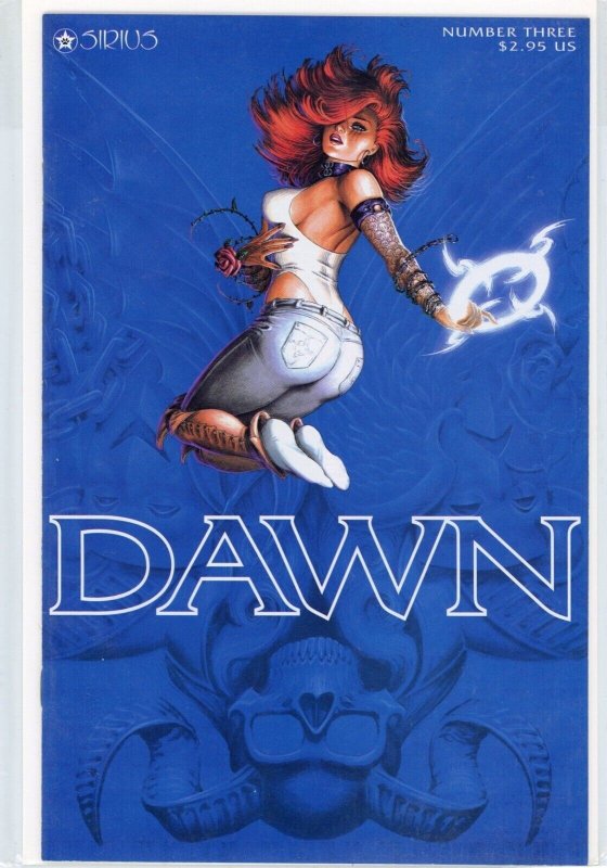 Dawn #3 (1995), raw comic book in NM- 9.2 condition — front cover