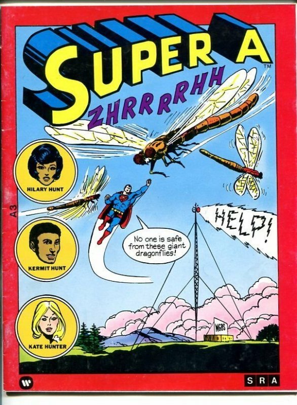 Super a -#3-1977-DC Comics Characters-Superman Cover-Wonder WOMAN-vg (DC Comics), raw, ungraded comic book — front cover