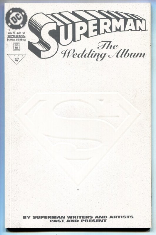 Superman: The Wedding Album #1 (DC Comics, 1996), raw comic book in NM- condition — front cover