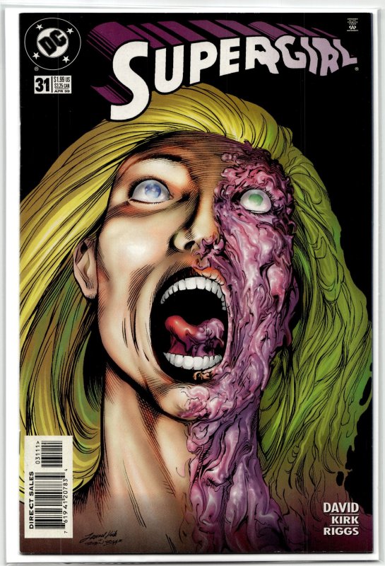 Supergirl #31 (DC Comics, 1999), raw, ungraded comic book — front cover