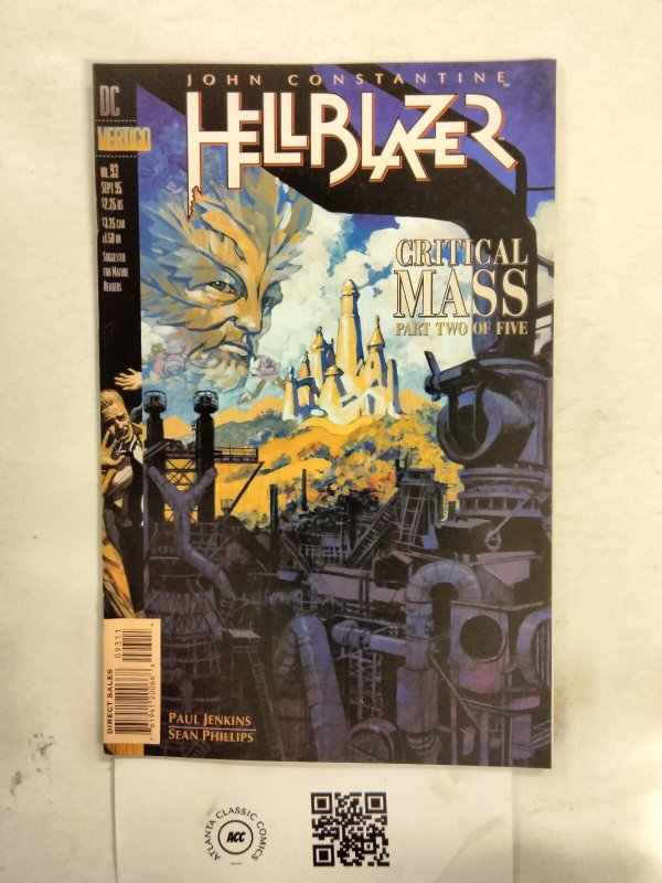 Hellblazer #93 (DC Comics), raw comic book in NM condition — front cover