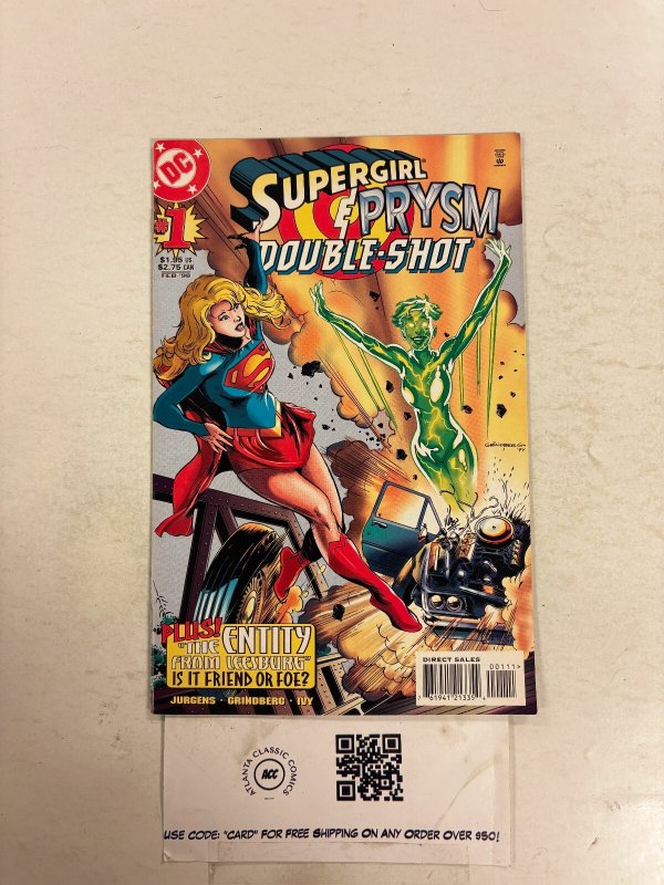 Supergirl & Prysm #1 (DC Comics), raw comic book in NM condition — front cover