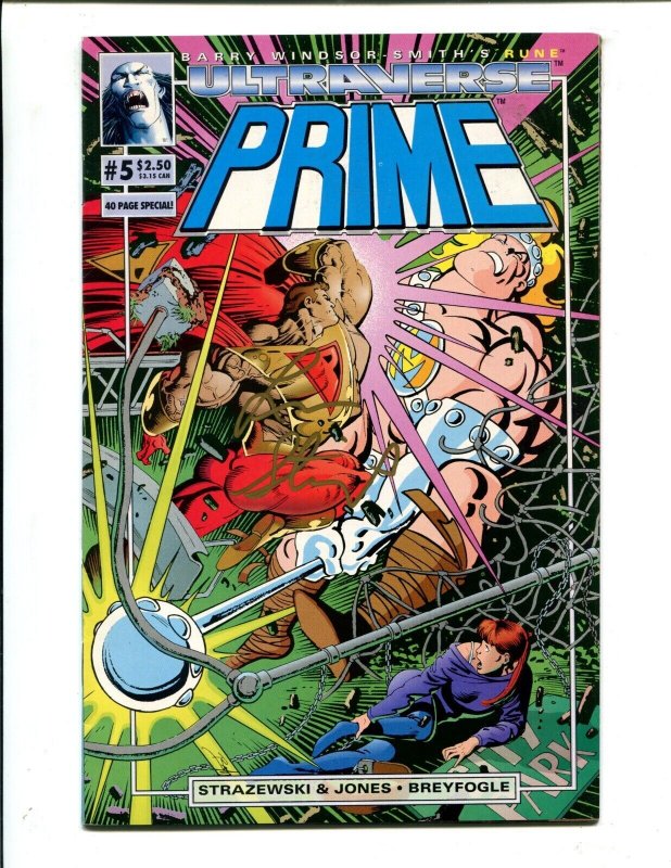 Prime #5 (Image Comics, 1993), raw comic book in 9.2 condition — front cover