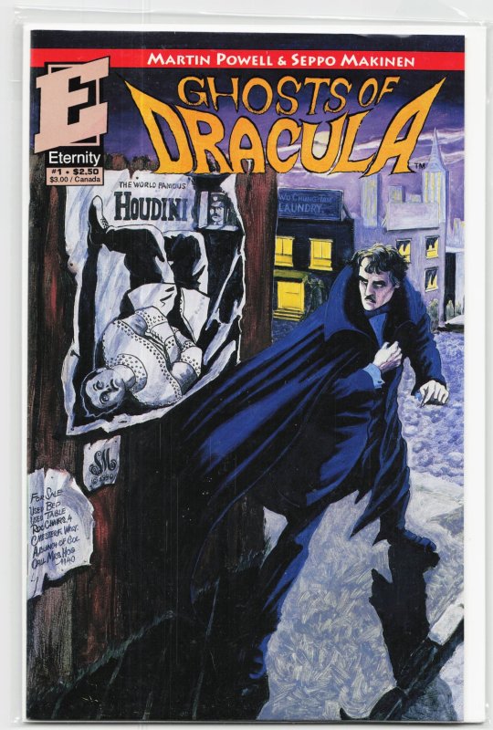 Ghosts of Dracula #1 (1991), raw, ungraded comic book — front cover