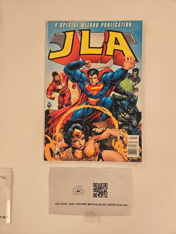 JLA Wizard Special #1 (DC Comics), raw comic book in NM condition — front cover