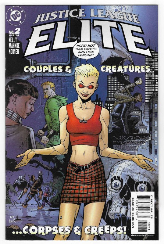 Justice League Elite #2 (2004), raw, ungraded comic book — front cover