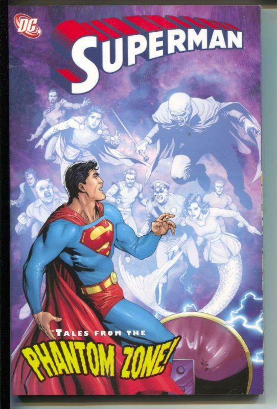 Superman: Tales from the Phantom Zone-Jerry Siegel-TPB-Trade, raw, ungraded comic book — front cover