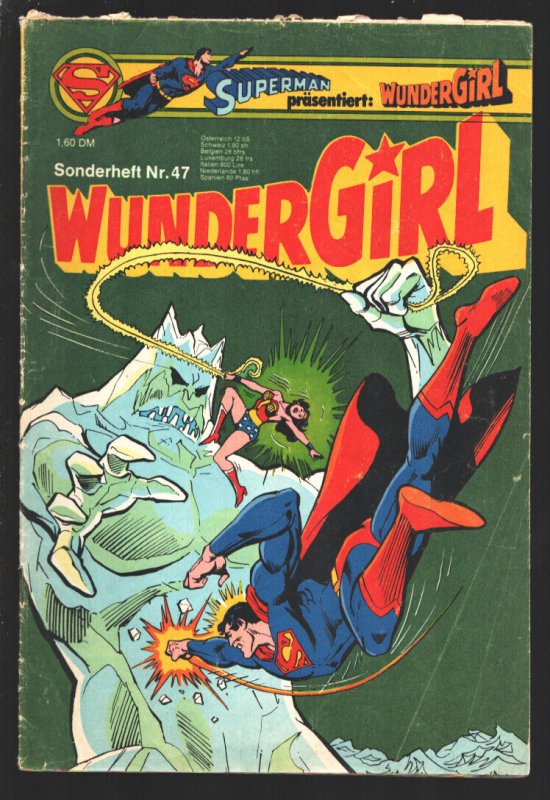 Wunder Girl #47 (DC Comics, 1970), raw, ungraded comic book — front cover
