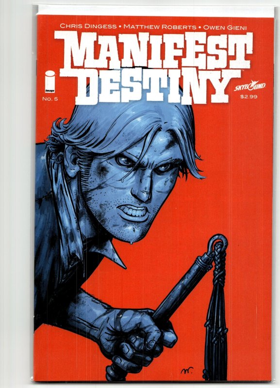 Manifest Destiny #5 (Image Comics, 2014), raw, ungraded comic book — front cover