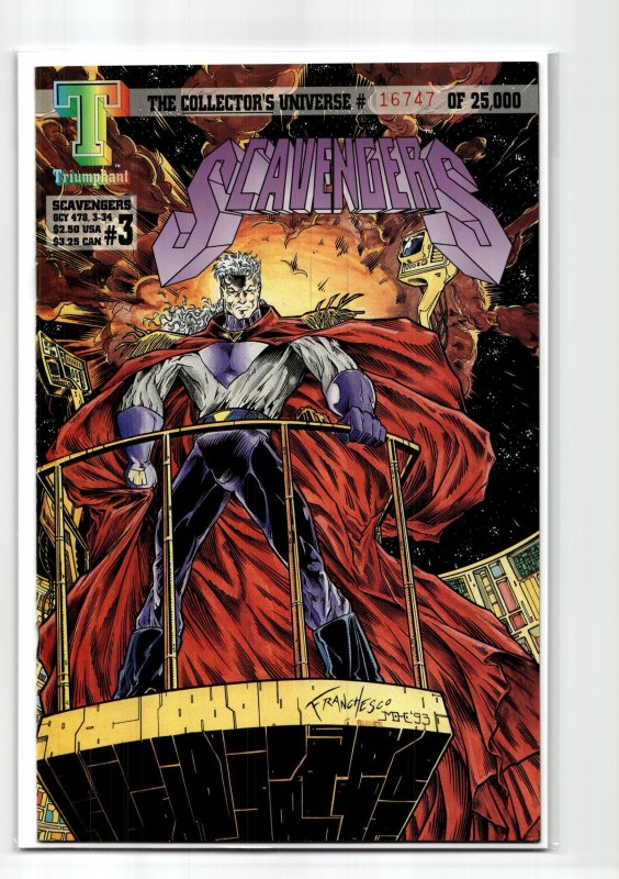 Scavengers #3, raw, ungraded comic book — front cover