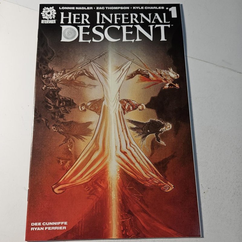 Her Infernal Descent #1 (AfterShock Comics, 2018), raw comic book in NM condition — front cover