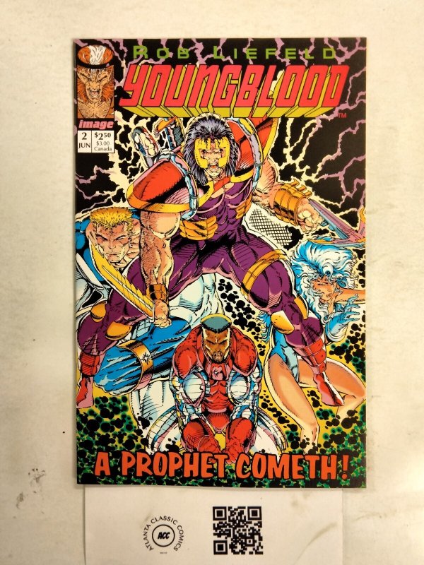 Youngblood #2 (Image Comics), raw comic book in NM condition — front cover
