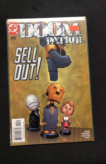 Doom Patrol #20 (DC Comics, 2003), raw, ungraded comic book — front cover