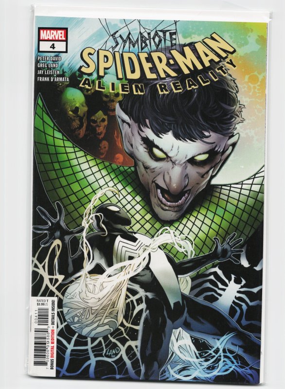Symbiote Spider-Man: Alien Reality #4 (Marvel Comics, 2020), raw, ungraded comic book — front cover