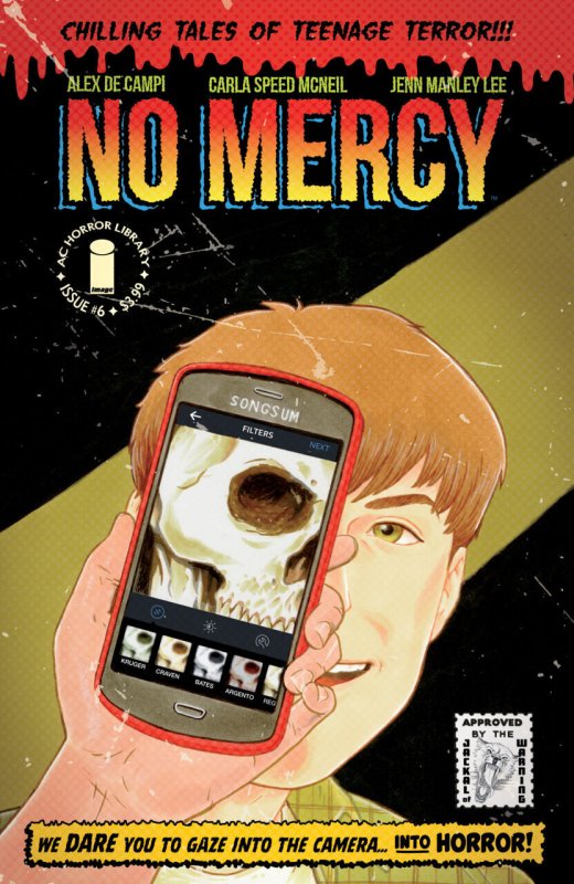 No Mercy #6 (Image Comics, 2015), raw comic book in VF/NM condition — front cover