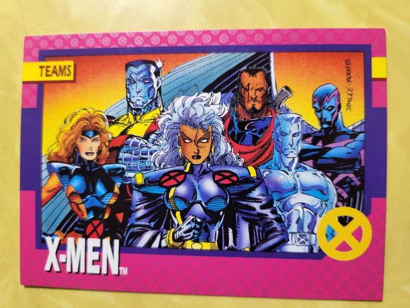 1992 Impel X-Men Series 1 #72 (1992), raw, ungraded comic book — front cover