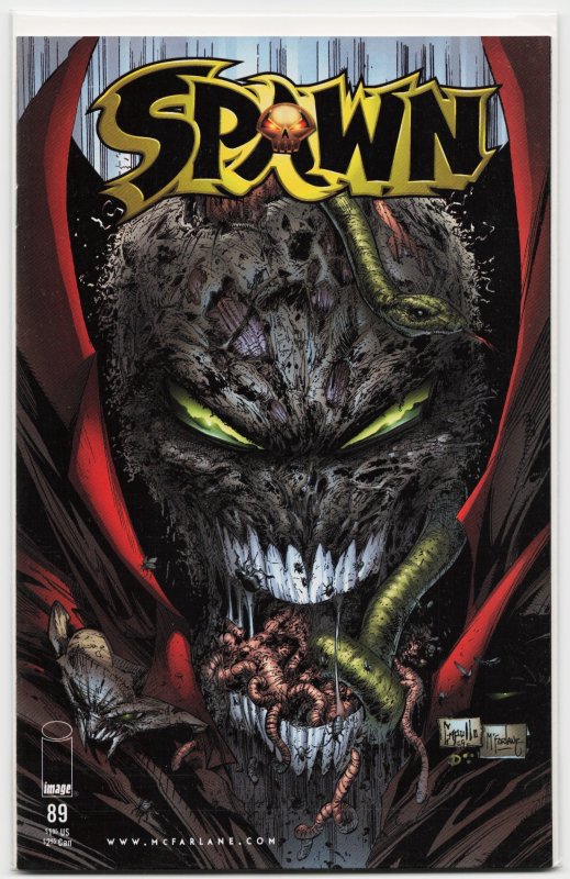 Spawn #89 (Image Comics, 1999), raw, ungraded comic book — front cover