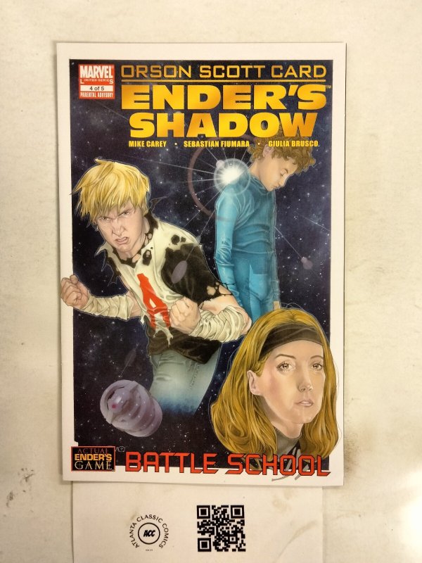 Ender's Shadow #4 (Marvel Comics), raw comic book in NM condition — front cover