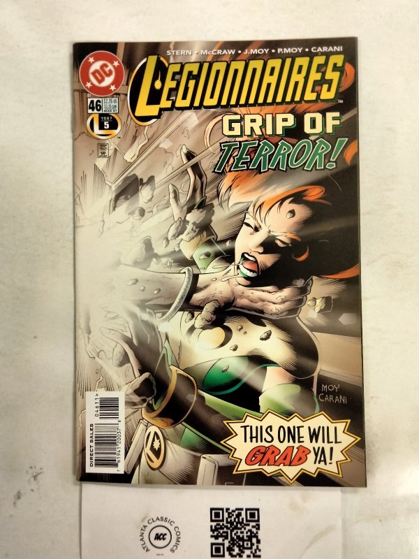 Legionnaires #46 (DC Comics), raw comic book in NM condition — front cover
