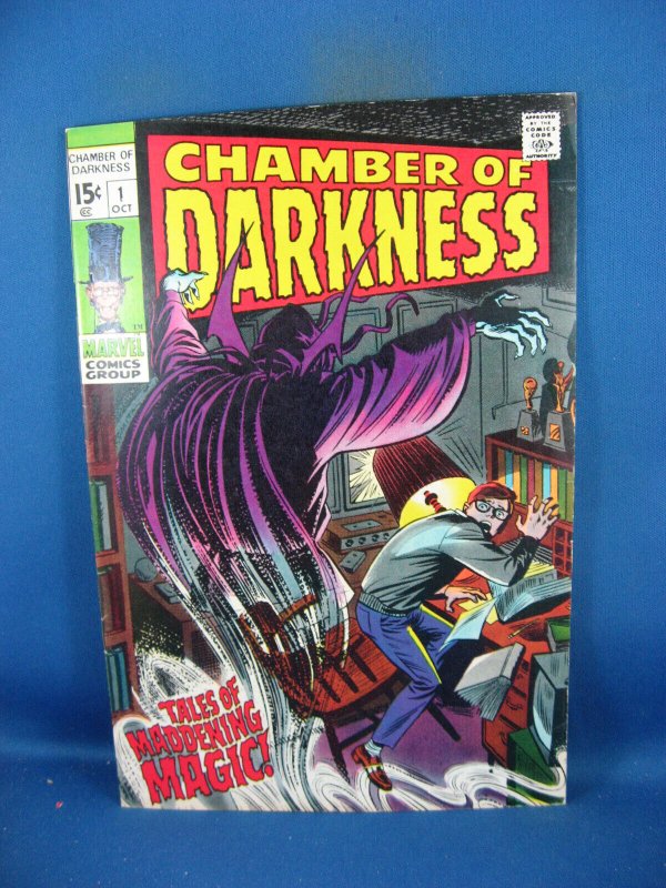 Chamber of Darkness #1 (Marvel Comics, 1969), raw comic book in NM- condition — front cover