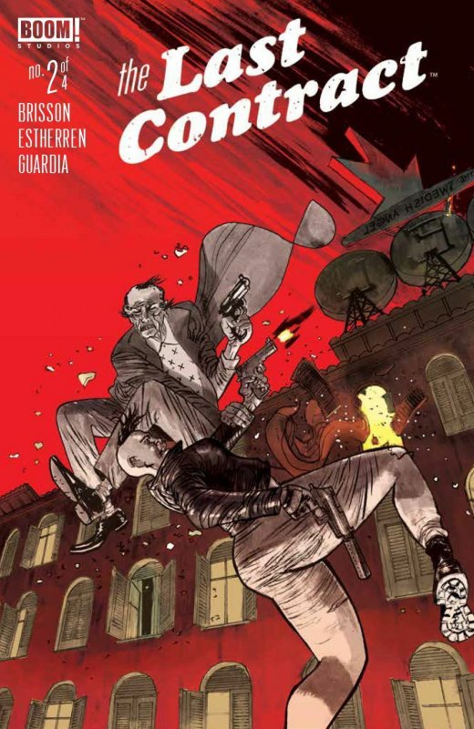 The Last Contract #2 (Boom! Studios, 2016), raw, ungraded comic book — front cover