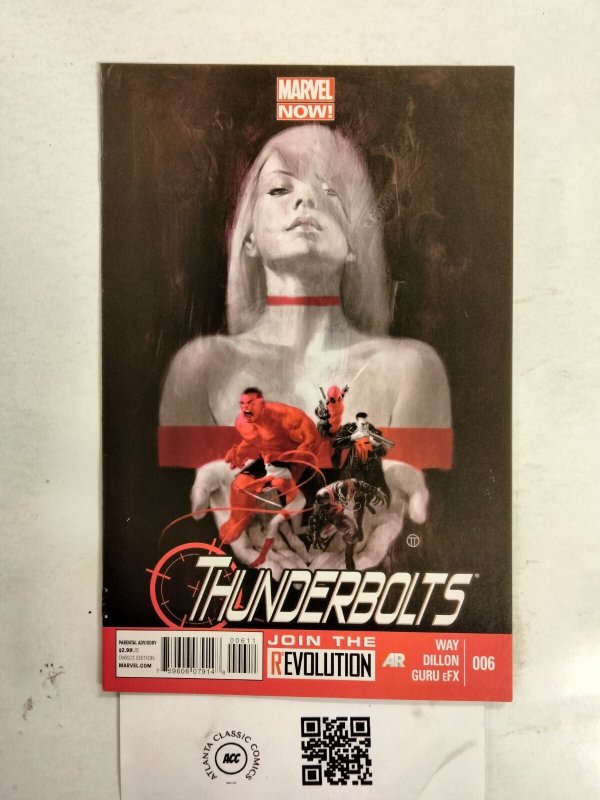 Thunderbolts #6 (Marvel Comics, 1997), raw comic book in NM condition — front cover