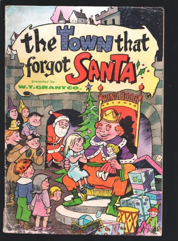 Town That Forgot Santa 1961-WT Grant Co-Christmas Giveaway Comic-Santa Claus-... (1961), raw, ungraded comic book — front cover